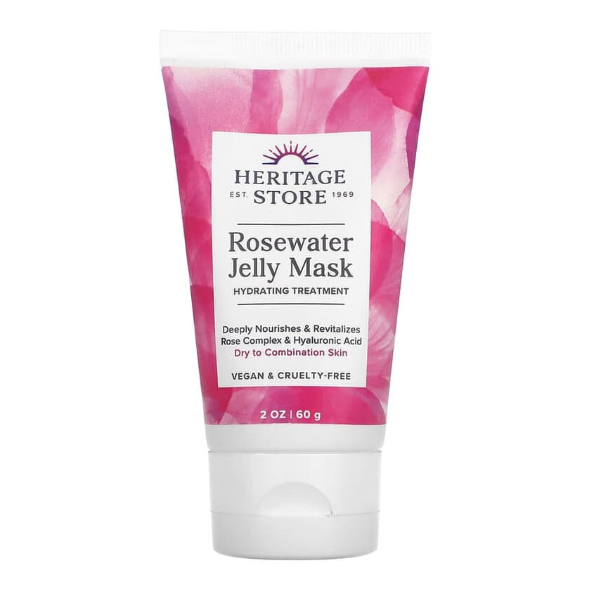 Rosewater Jelly Mask, Dry to Combination Skin
