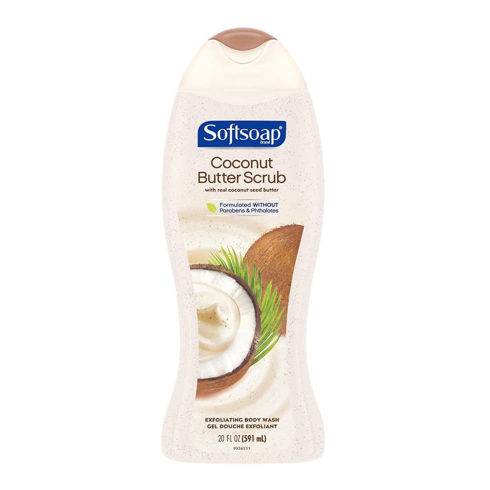 Exfoliating Body Wash Scrub Coconut Butter