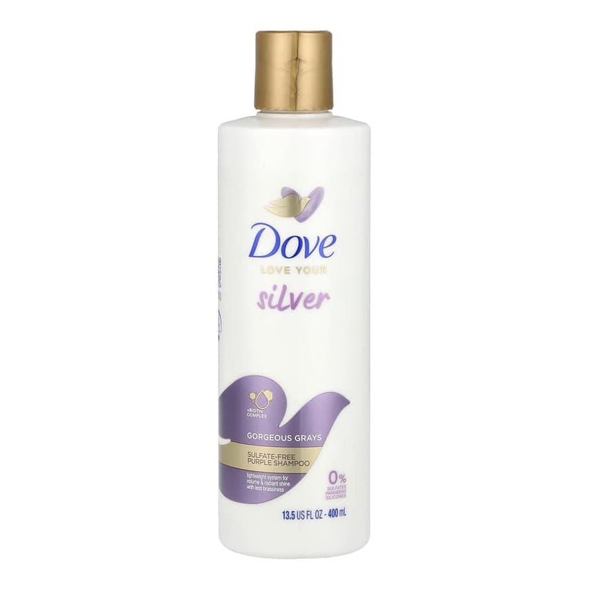 Sulfate-Free Purple Shampoo, Gorgeous Grays