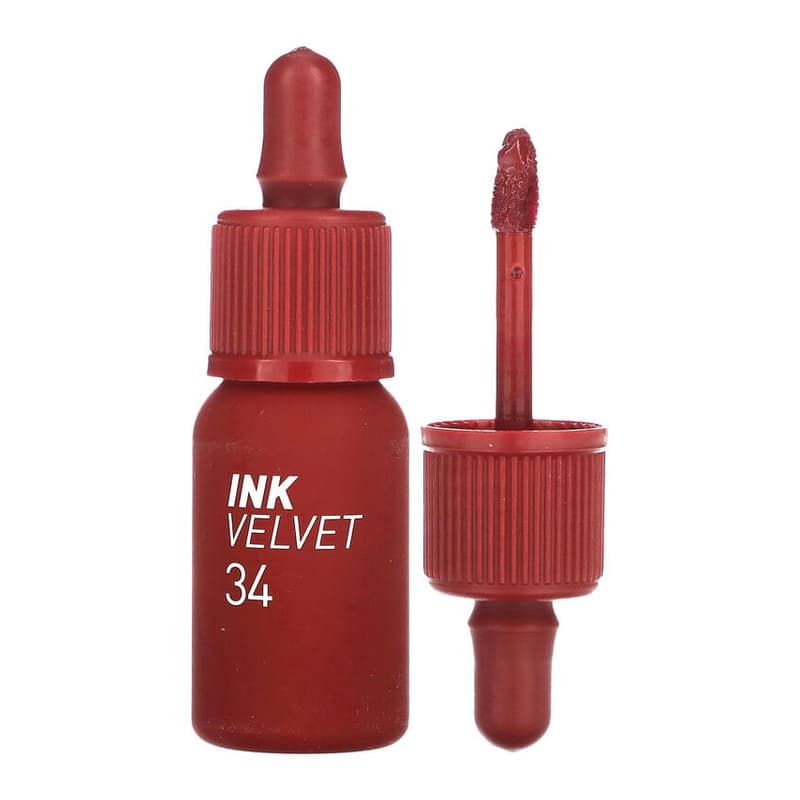Ink Velvet Lip Tint, 34 Smoky Red