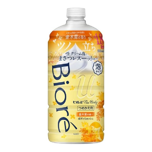 Biore U The Body Foam Type Body Soap, Osmanthus