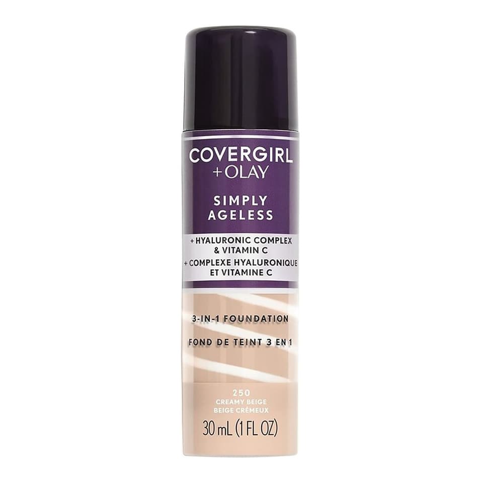 Simply Ageless 3-in-1 Liquid Foundation, Creamy Beige