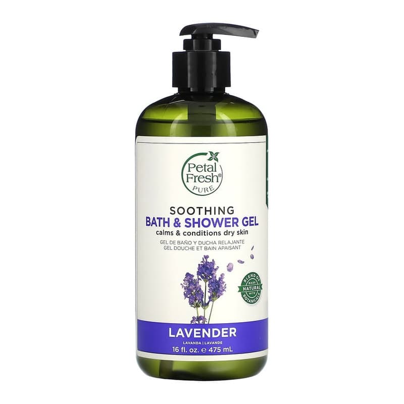 Pure, Soothing Bath & Shower Gel, Lavender