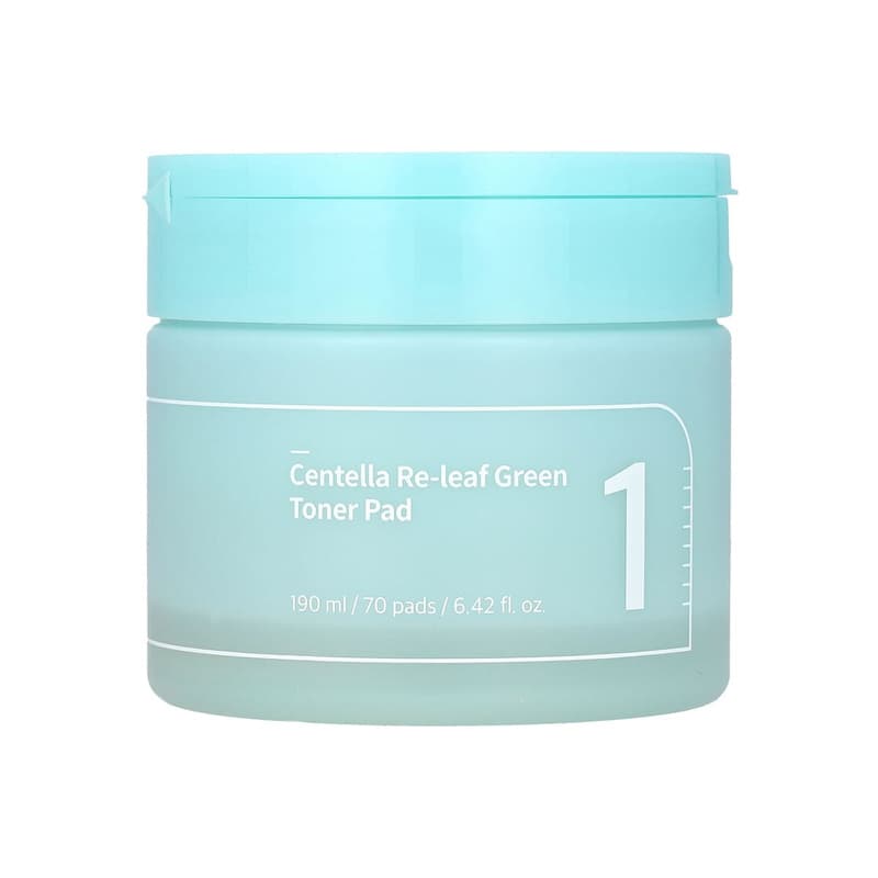 No. 1 Centella Re-Leaf Green Toner Pad