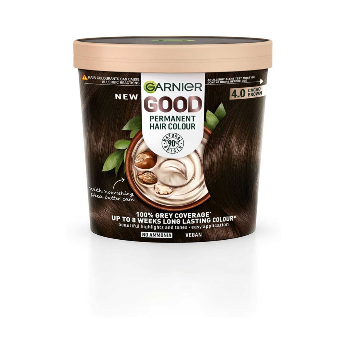 GOOD Permanent Hair Dye 4.0 Cacao Brown