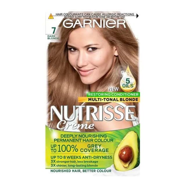 Permanent Hair Dye Dark Blonde 7