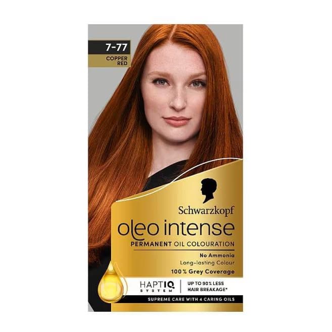 Oleo Intense Copper Red Permanent Hair Dye