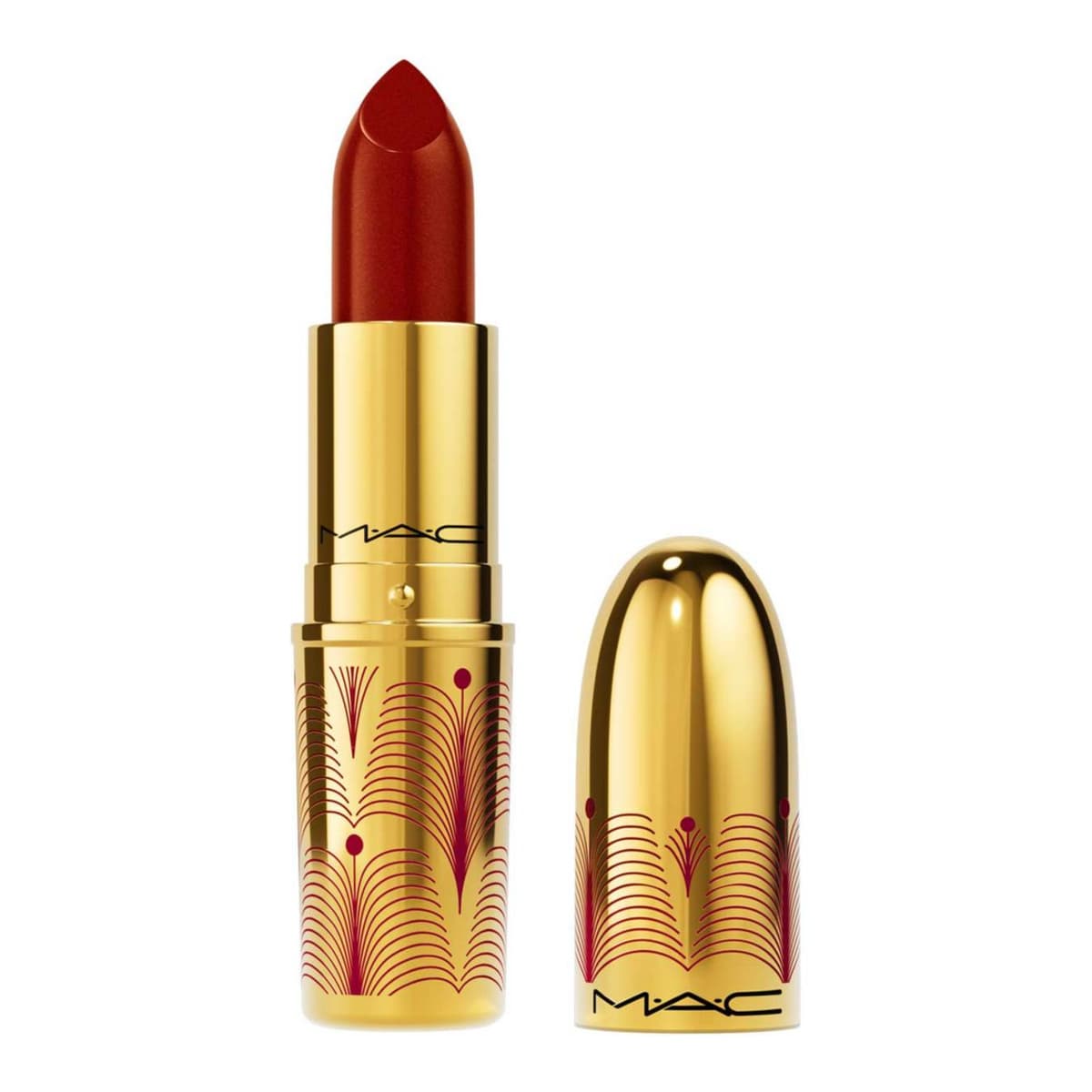 MAC Frost Lipstick, Regal Red