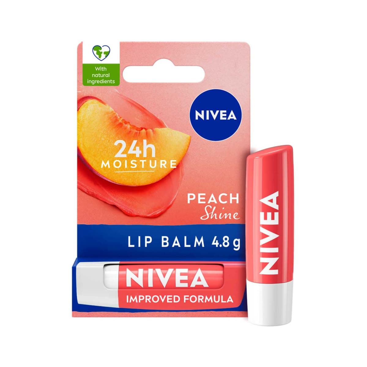 Lip Balm, Peach Fruity Shine