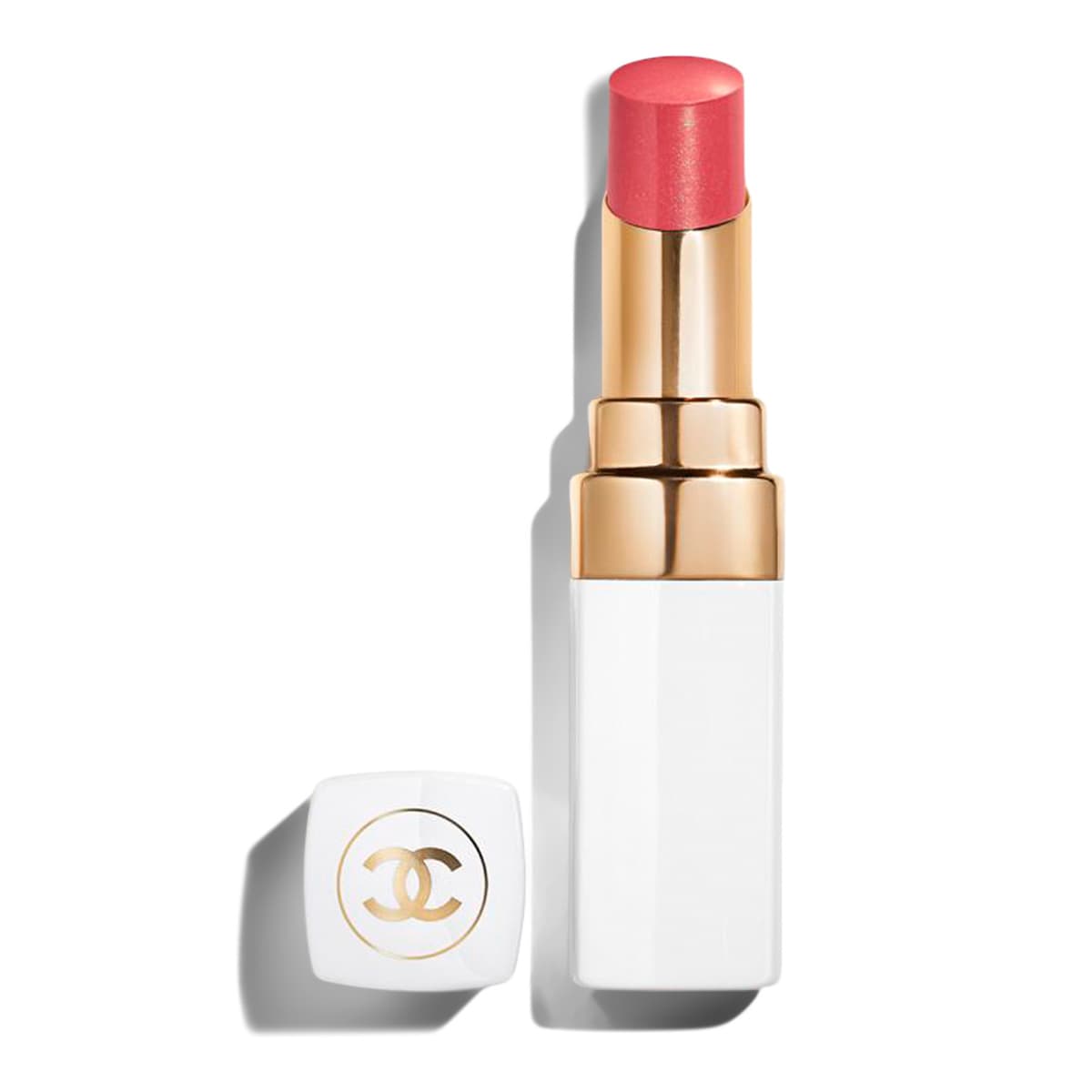ROUGE COCO BAUME Hydrating Beautifying Tinted Lip Balm Buildable Colour, #918 MY ROSE