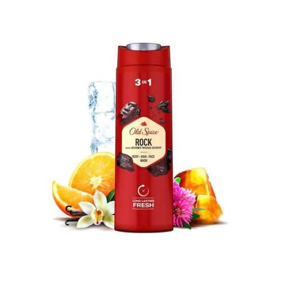 Rock + Charcoal Shampoo & Shower Gel