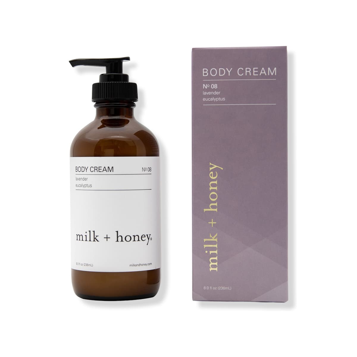 Lavender, Eucalyptus Body Cream No. 08