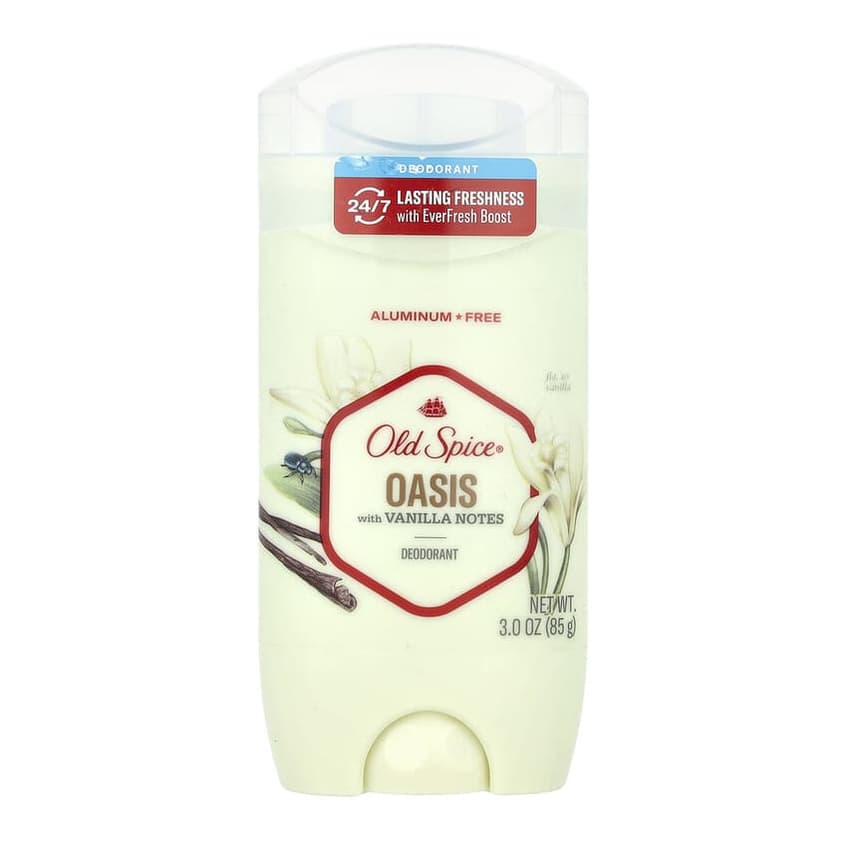 Deodorant, Oasis with Vanilla Notes