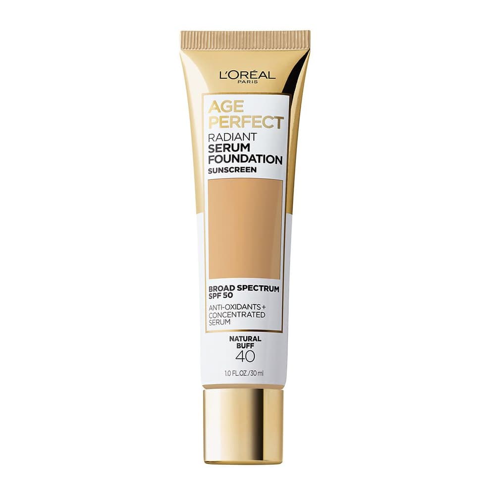 Radiant Serum Foundation with SPF 50, Natural Buff