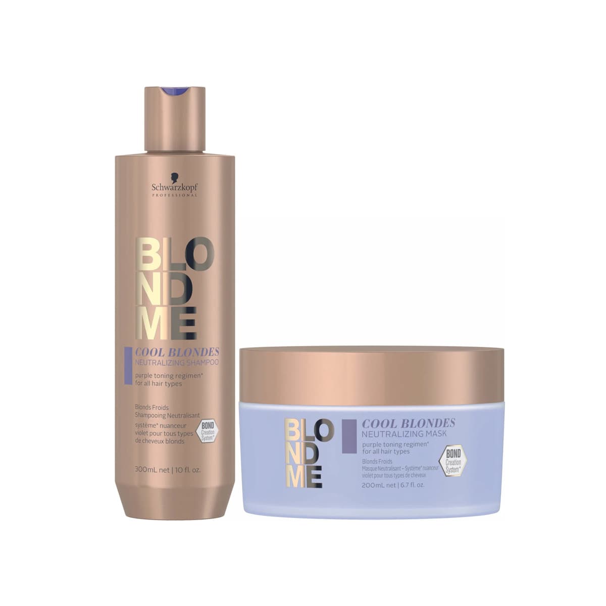 Schwarzkopf Professional BLONDME Cool Blondes Duo