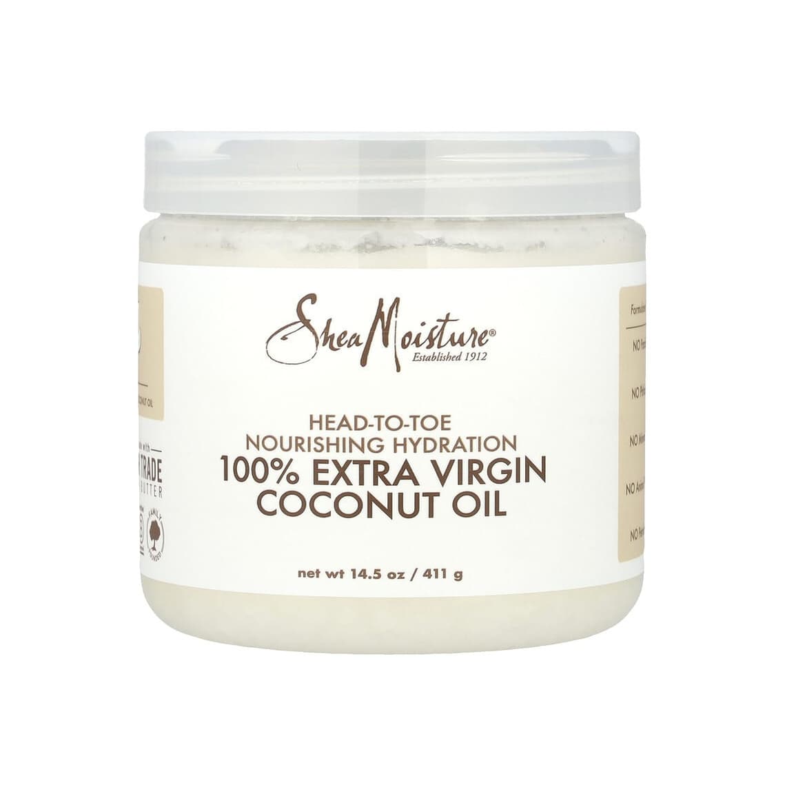 100% Extra Virgin Coconut Oil