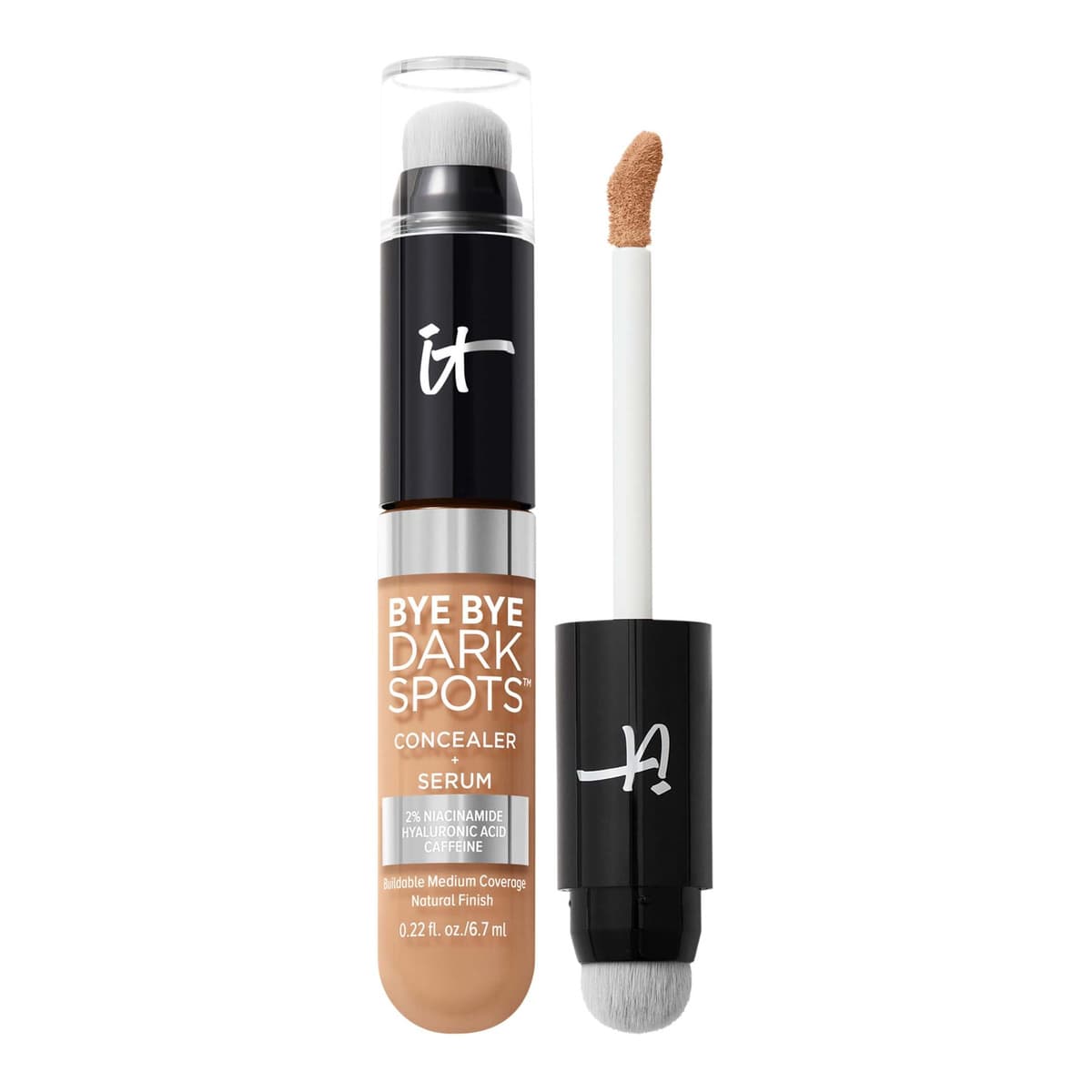 Bye Bye Dark Spots Concealer + Serum with Niacinamide & Hyaluronic Acid, Medium Neutral 33
