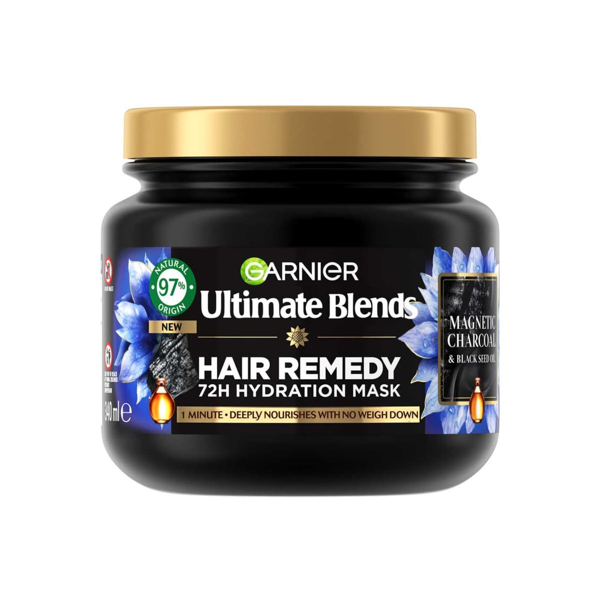 Ultimate Blends Charcoal Hair Remedy Mask