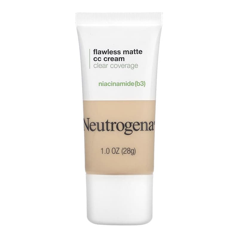 Clear Coverage, Flawless Matte CC Cream, Shell 1.0