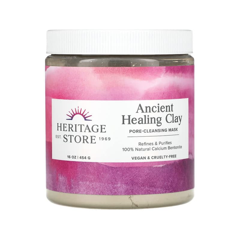 Ancient Healing Clay, Pore-Cleansing Beauty Mask