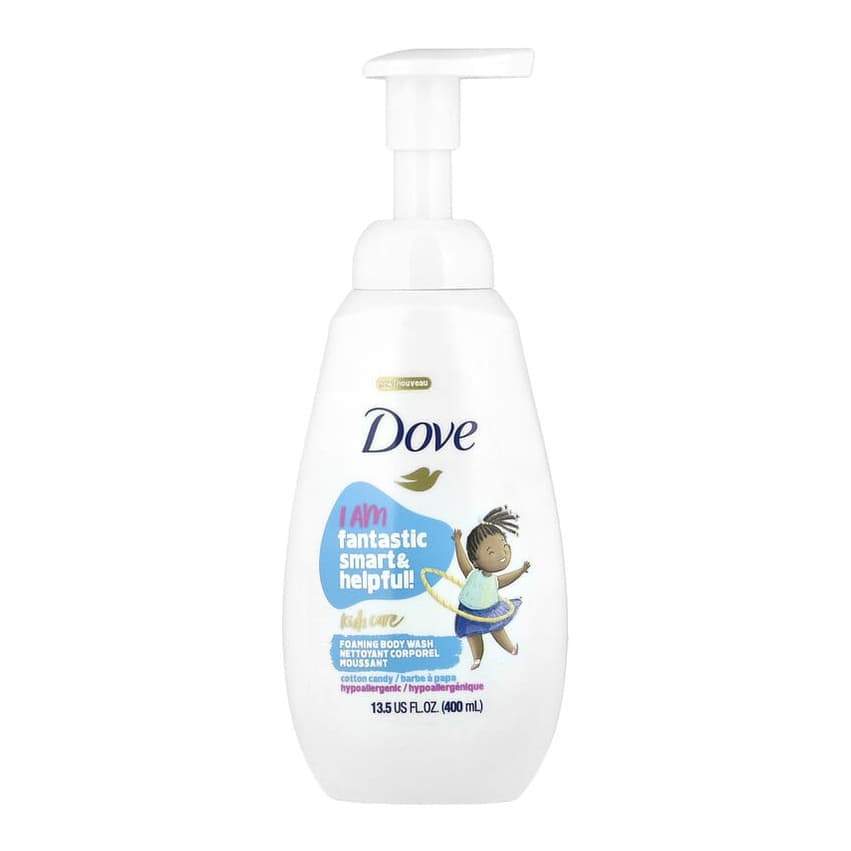 Kids Care, Foaming Body Wash, Cotton Candy