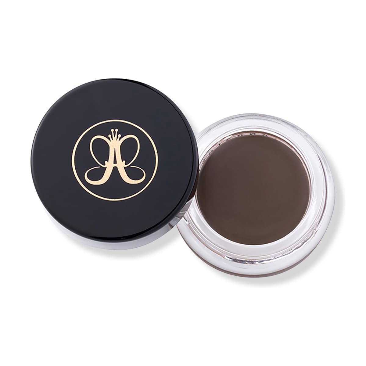 DIPBROW Waterproof, Smudge Proof Brow Pomade, Dark Brown