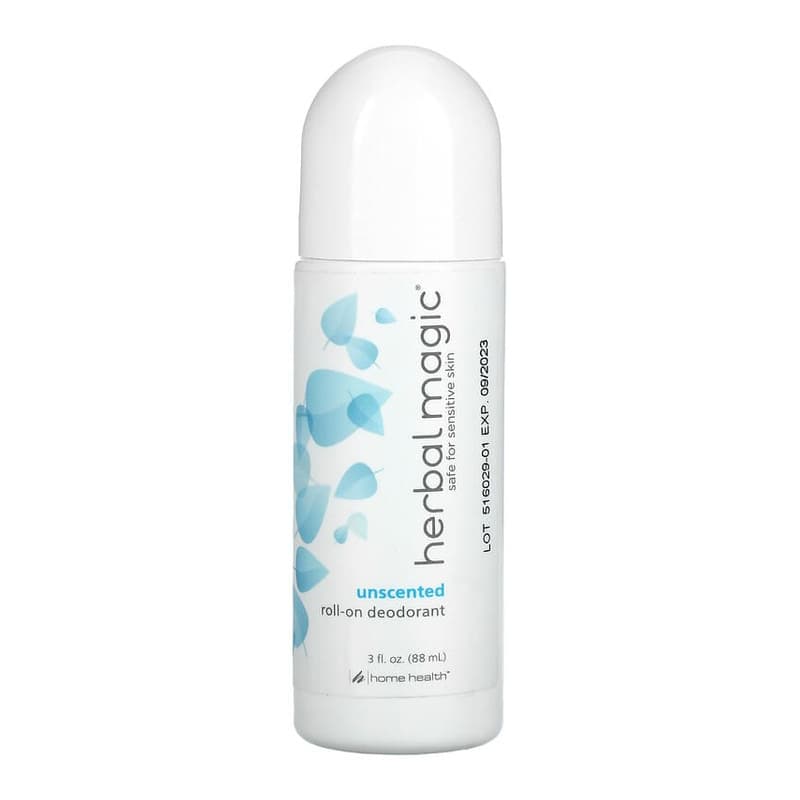 Herbal Magic, Roll-On Deodorant, Unscented