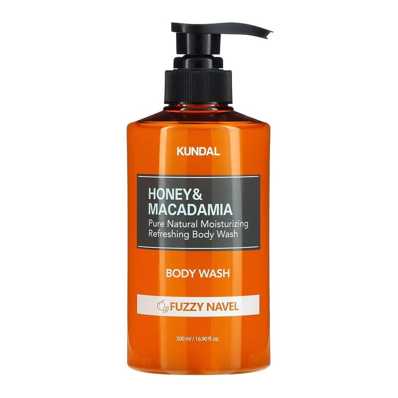 Honey & Macadamia, Refreshing Body Wash, Fuzzy Navel