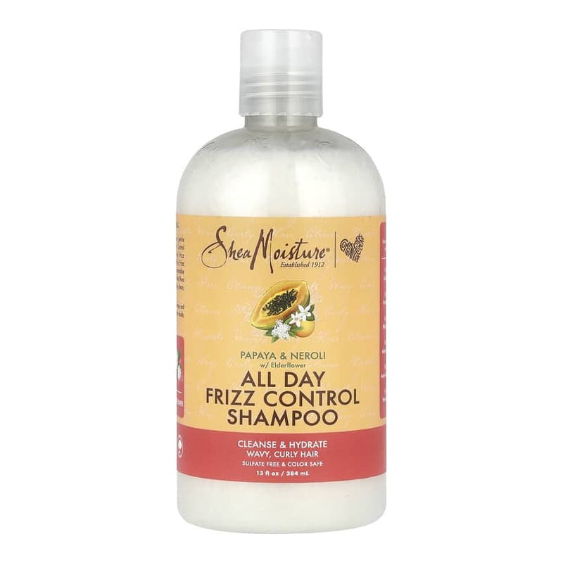 All Day Frizz Control Shampoo, Papaya & Neroli with Elderflower