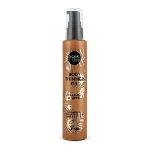 Body Shimmer Oil Caramel & Papaya