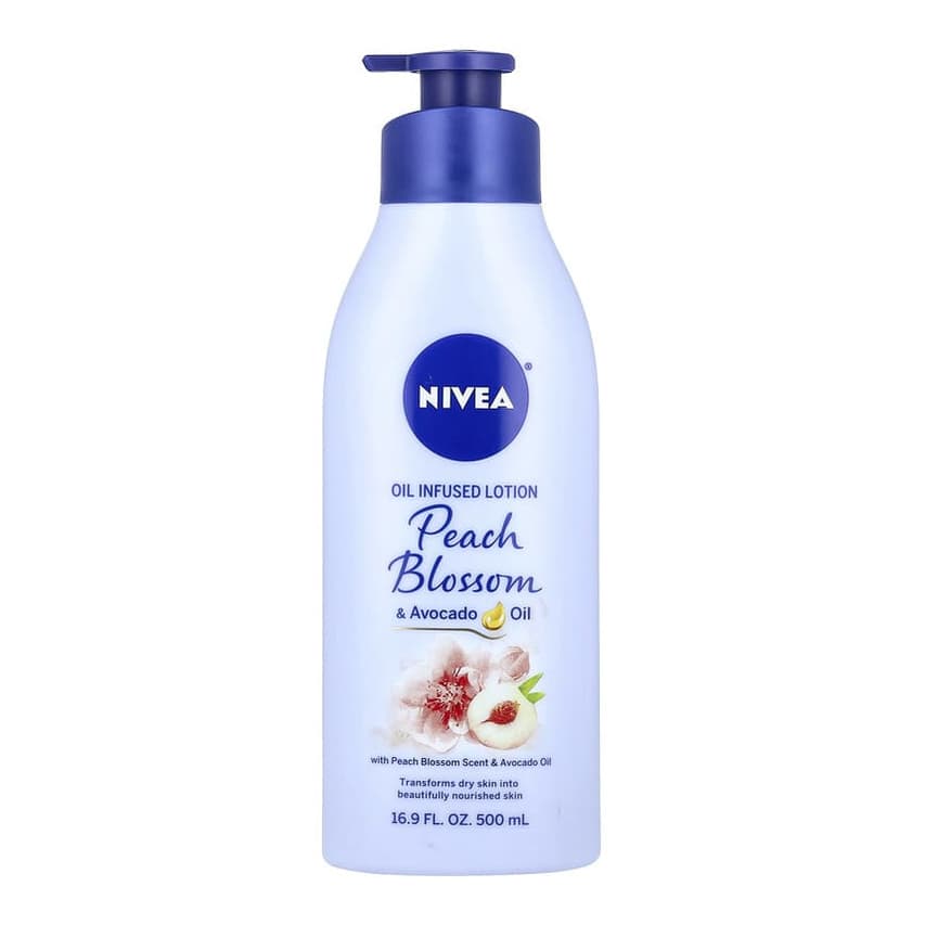 Oil Infused Lotion, Peach Blossom & Avocado Oil