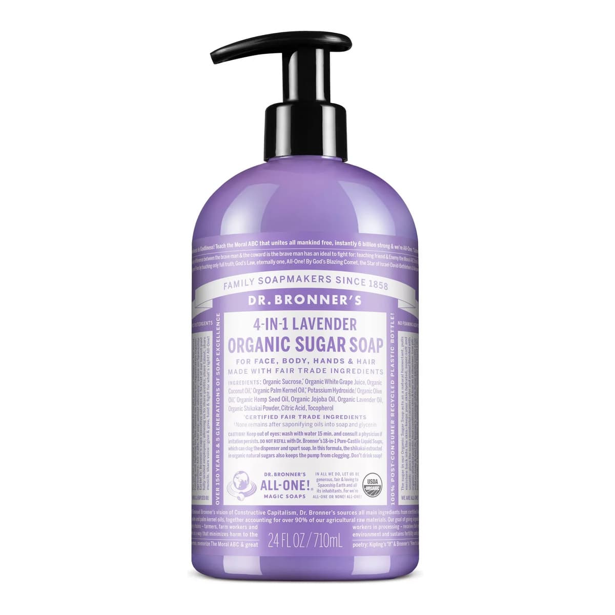 Organic Sugar Soap - Lavender