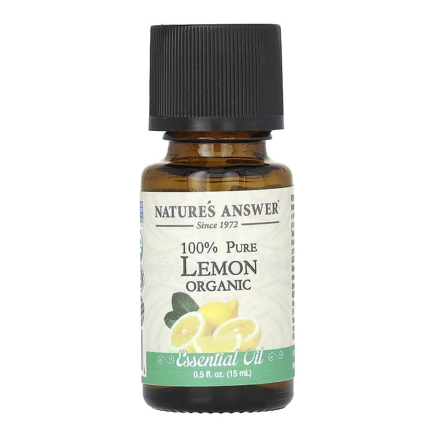 100% Pure Organic Essential Oil, Lemon