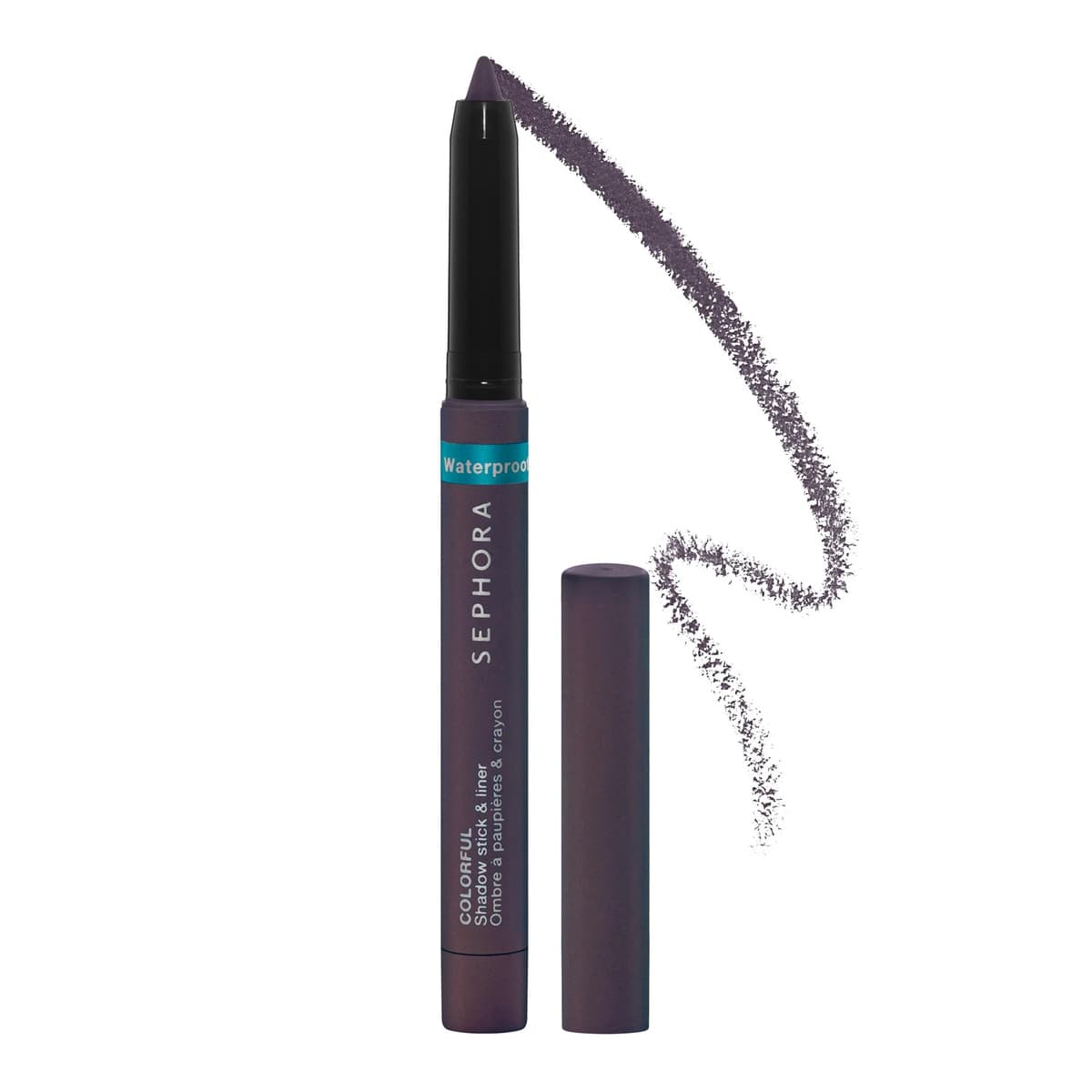 Sephora Colorful® Waterproof Eyeshadow & Eyeliner Multi-Stick, #15 Eggplant Matte