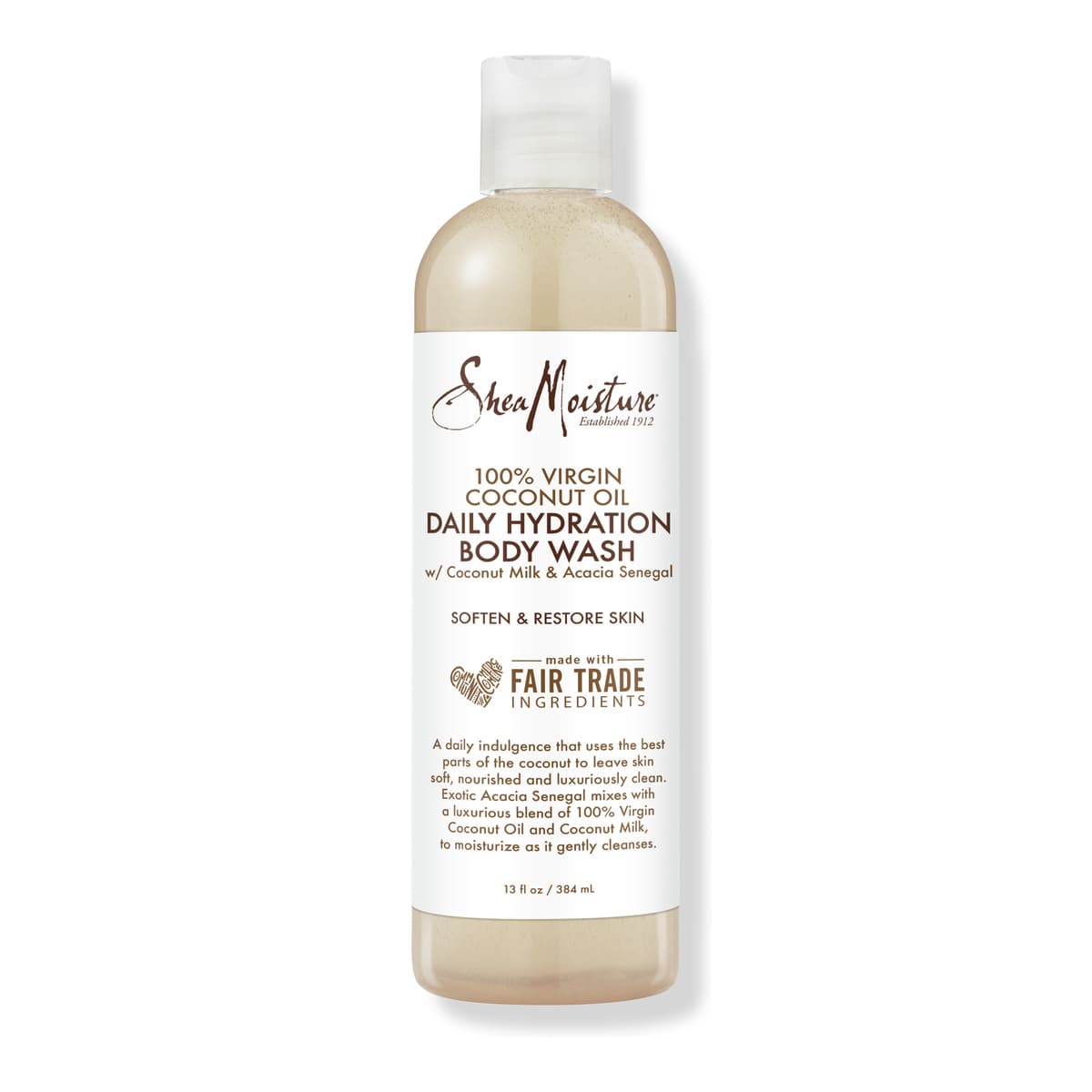 100% Virgin Coconut Oil Daily Hydration Body Wash