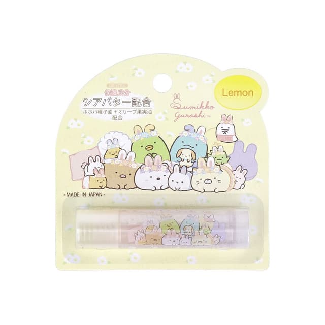 San-X Sumikko Gurash Lip Balm Lemon
