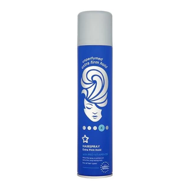 Hairspray Unperfumed Extra Firm Hold