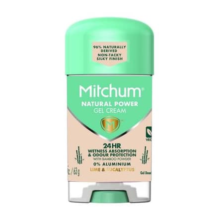 Natural Power Gel Cream Lime & Eucalyptus Gel Deodorant