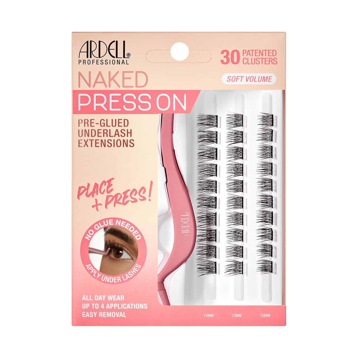 Naked Press-Ons Underlash Extensions - Soft Volume
