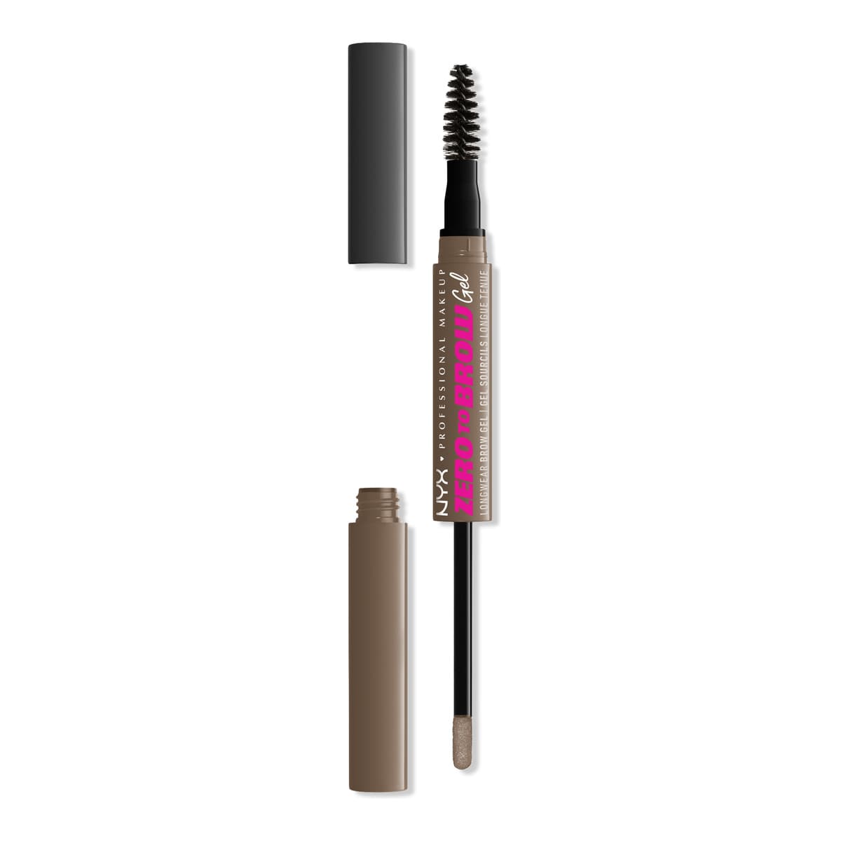 Zero to Brow Longwear Eyebrow Gel, Ash Brown