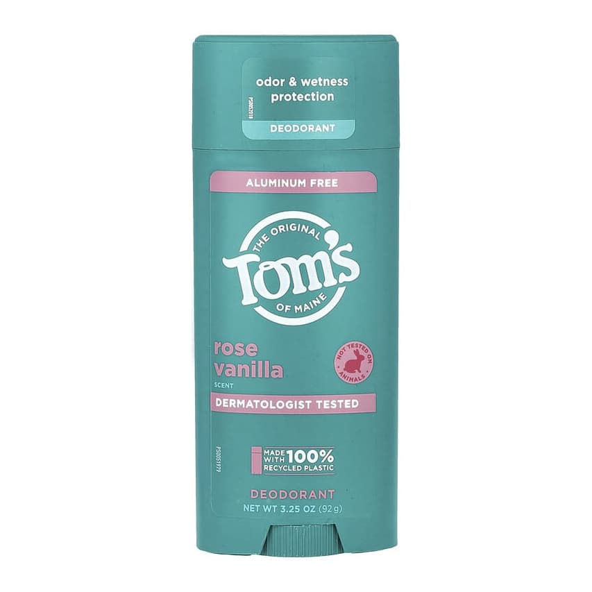 Aluminum Free Deodorant, Rose Vanilla