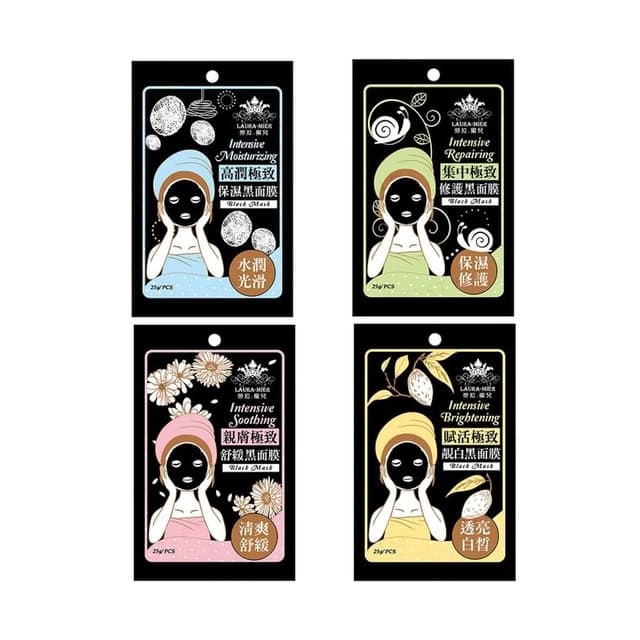 Laura-Mier Intensive Black Mask, Soothing