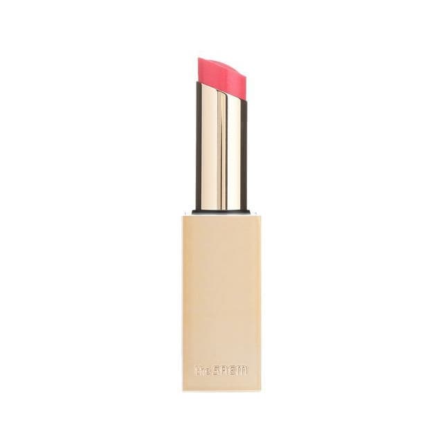 M Touch Shine Lipstick, #CR01 Peach Glace