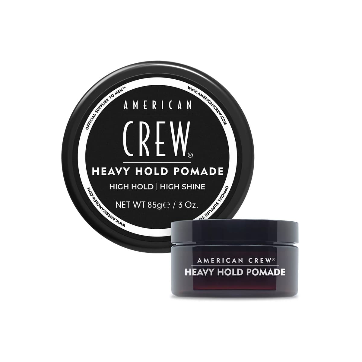 Men's Styling Heavy Hold and High Shine Hair Pomade Gel
