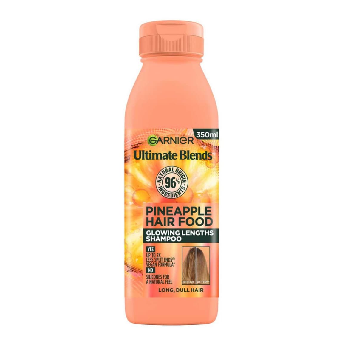 Ultimate Blends Glowing Lengths Pineapple & Amla Hair Food Shampoo for Long Dull Hair