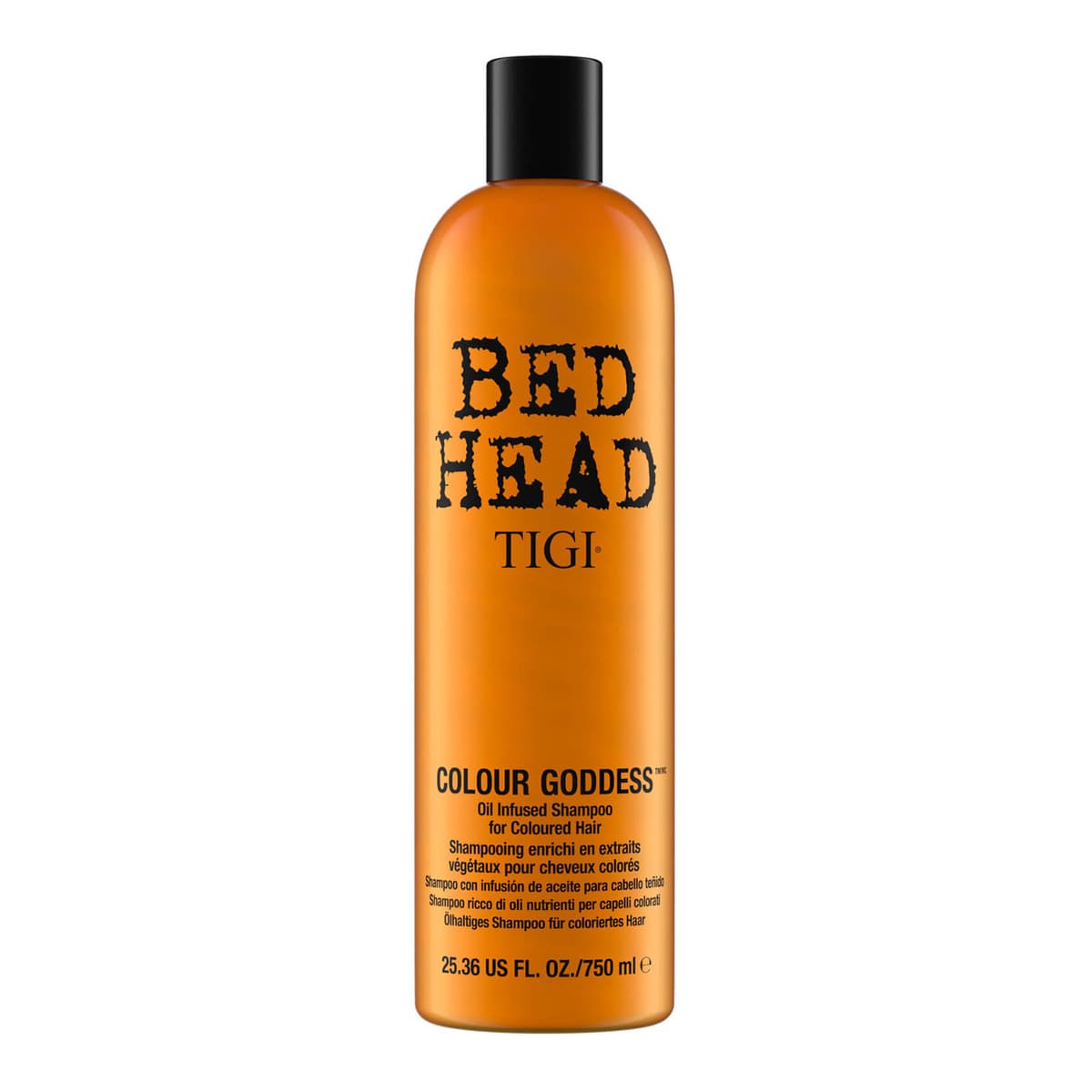 Bed Head Colour Goddess Oil Infused Shampoo for Coloured Hair