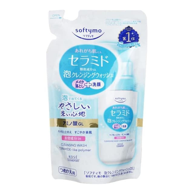 Softymo Ceramide Foam Cleansing Wash