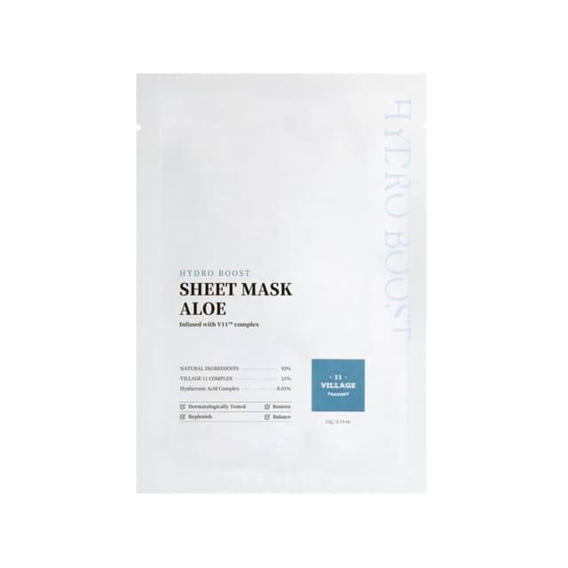 Hydro Boost Sheet Mask, Aloe