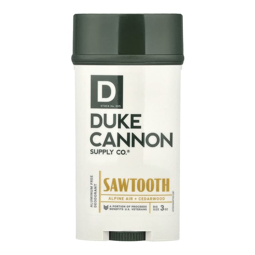 Aluminum Free Deodorant, Sawtooth, Alpine Air + Cedarwood