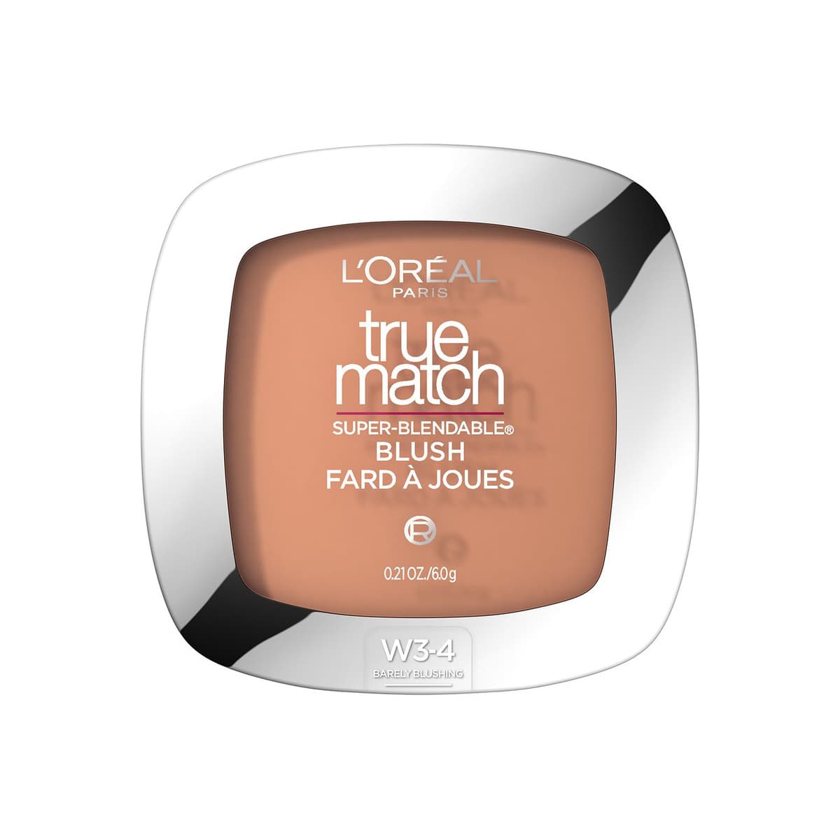 Super-Blendable Blush, Soft Powder Texture, Long Lasting, W3-4 Barely Blushing